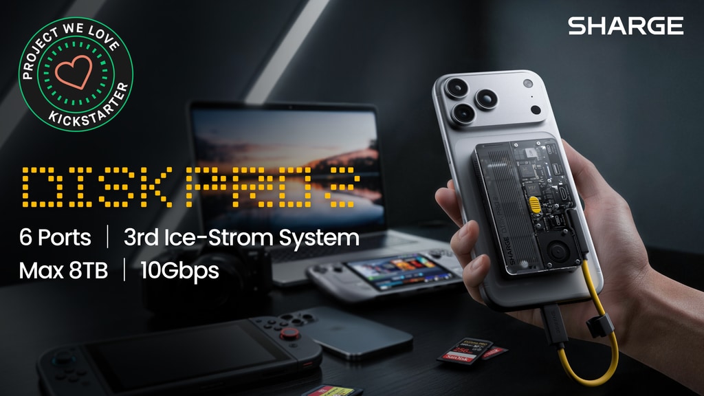 Disk Pro 2: Active-Cooling SSD Enclosure and 6-Port Hub — Kickstarter Trust Analysis